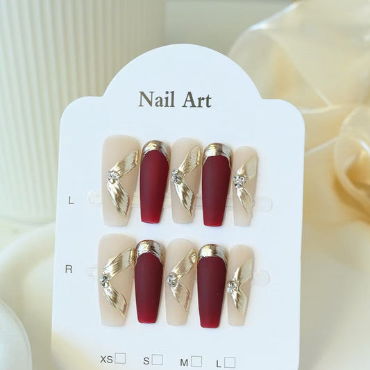 Rosette Charm - Press on Nails